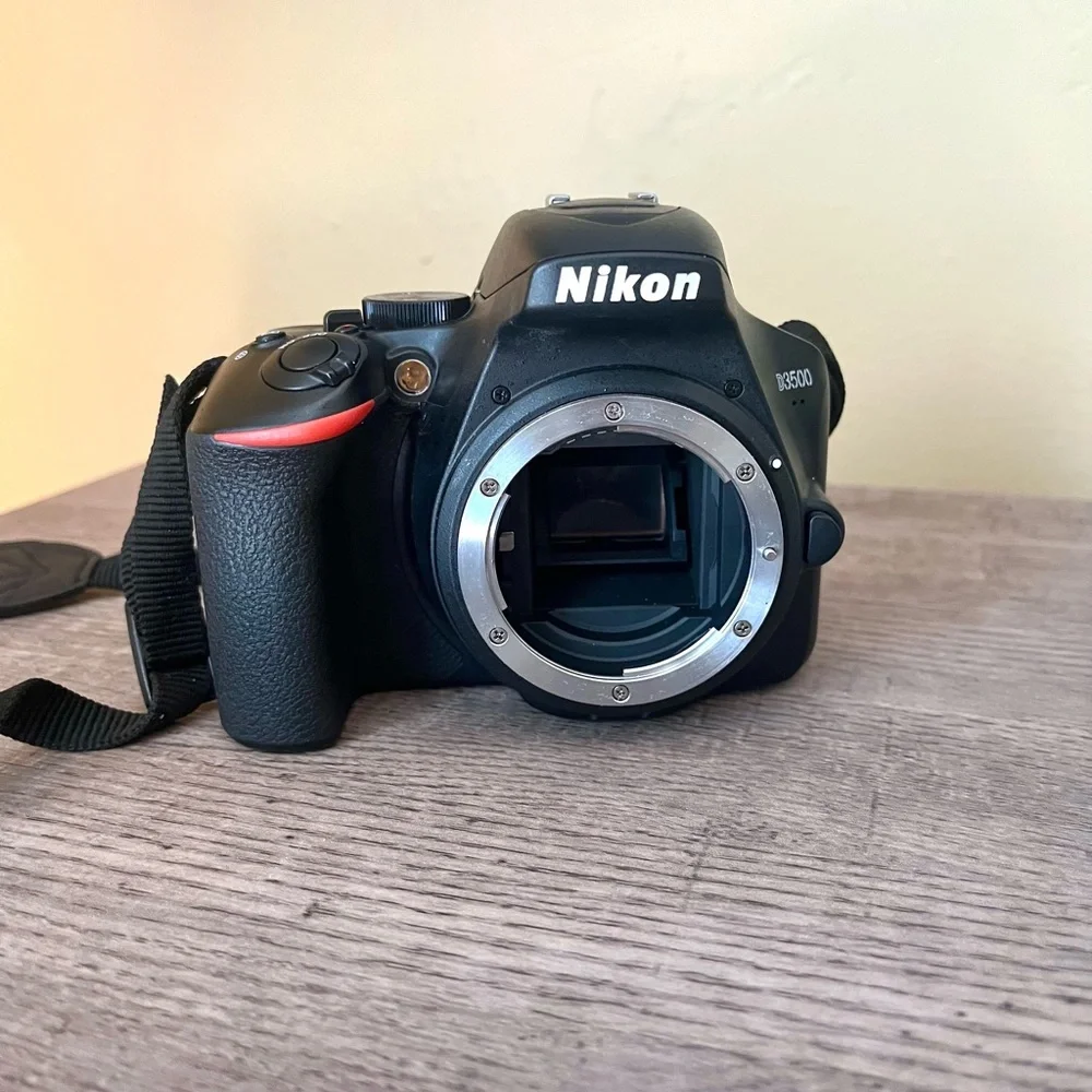 Nikon d3500 with two lens